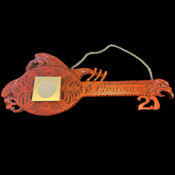 Hand-Carved Birthday Keys